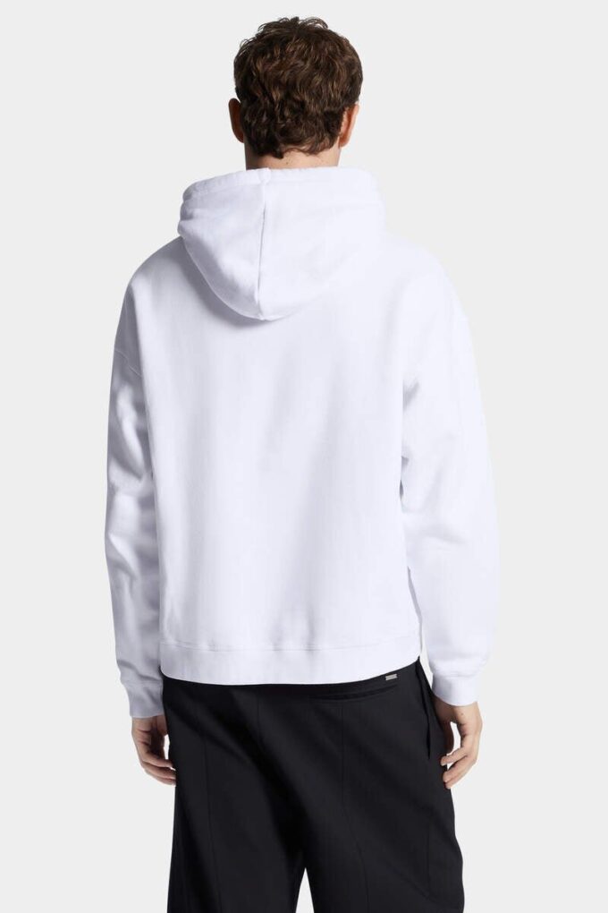 Sweat à capuche Dsquared2 Heritage coupe ample