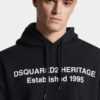 Sweat à capuche Dsquared2 Heritage coupe ample Sweat à capuche Dsquared2 Heritage coupe ample