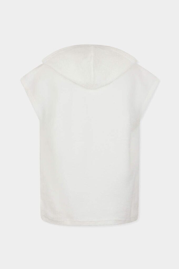Sweat à capuche en éponge avec logo Dsquared2