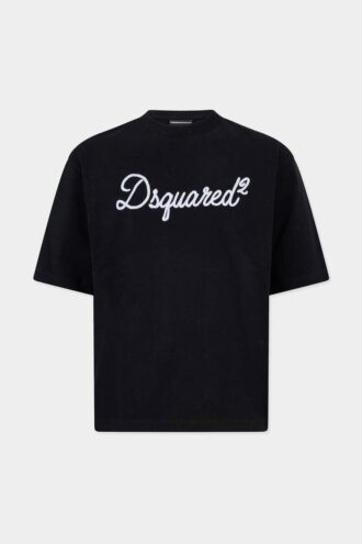 T-shirt ample brodé Dsquared2