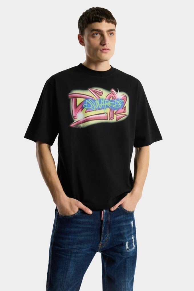 T-shirt ample Rebel Tags