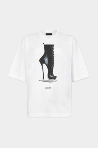 T-shirt ample Skate Moss