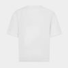T-shirt ample teint façon vintage