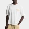 T-shirt ample teint façon vintage