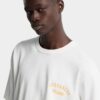 T-shirt ample teint façon vintage