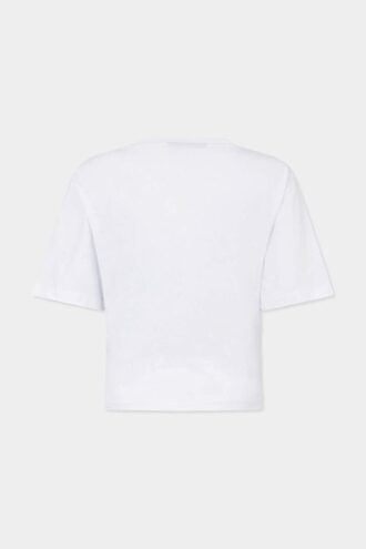 T-shirt court ajusté et aéré Dsquared2 Tape