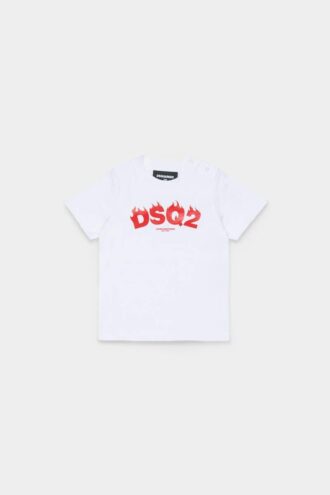 T-shirt Dsq2 pour nouveau-nés D2Kids