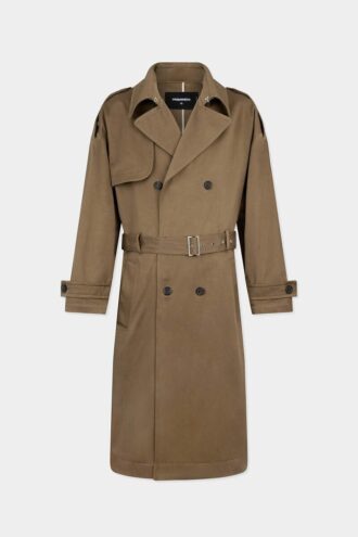 Trench-coat oversize