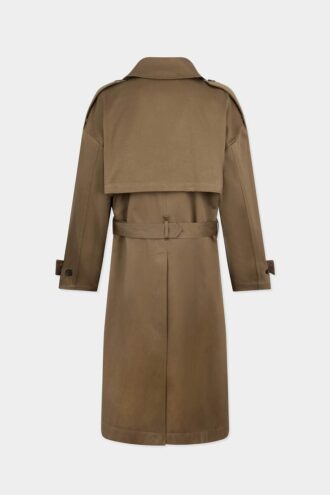 Trench-coat oversize