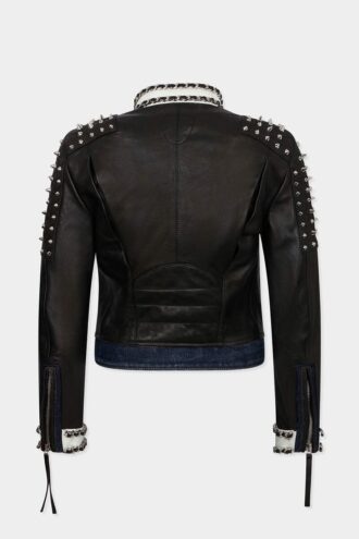 Veste de motard chic et rebelle