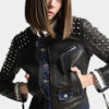 Veste de motard chic et rebelle