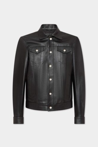 Veste en cuir Dan Jeans