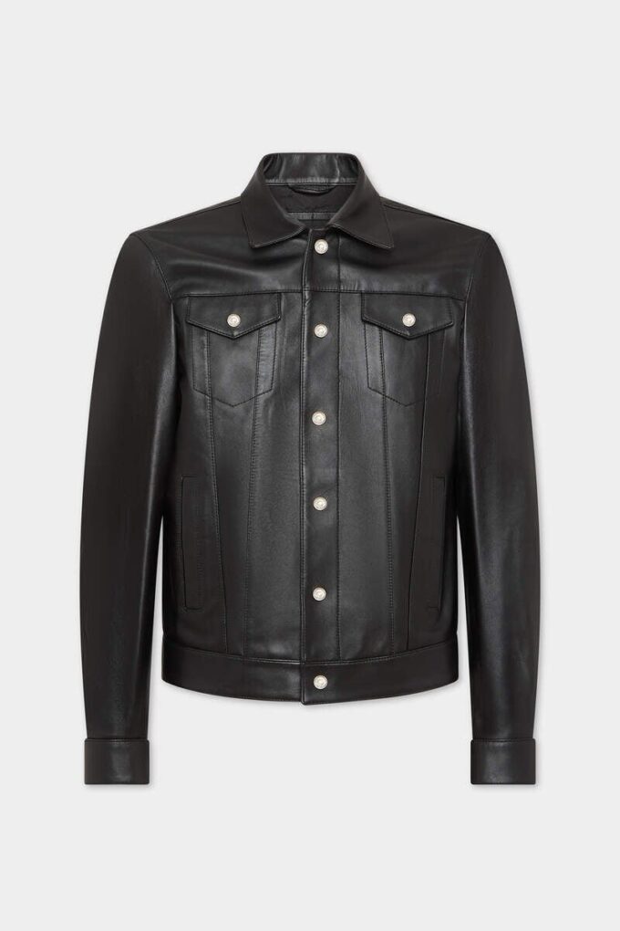 Veste en cuir Dan Jeans Veste en cuir Dan Jeans