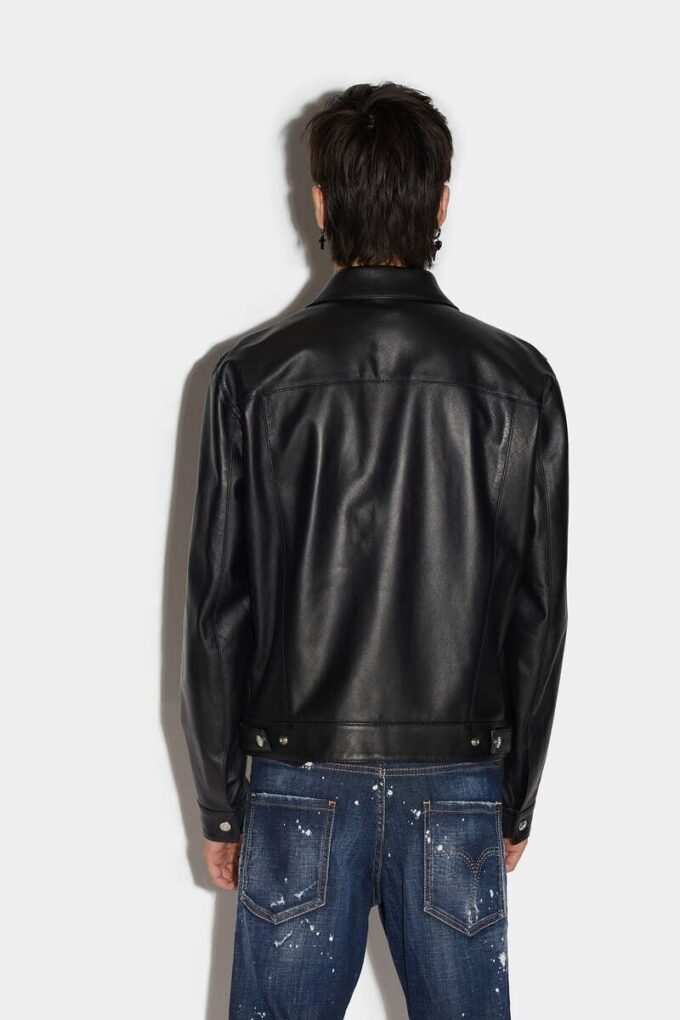 Veste en cuir Dan Jeans Veste en cuir Dan Jeans