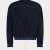 Veste en jean cargo délavage foncé Veste en jean cargo délavage foncé