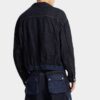 Veste en jean cargo délavage foncé Veste en jean cargo délavage foncé