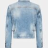 Veste en jean délavé « Light Diagonale » style années 70 Veste en jean délavé « Light Diagonale » style années 70