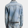 Veste en jean délavé « Light Diagonale » style années 70 Veste en jean délavé « Light Diagonale » style années 70