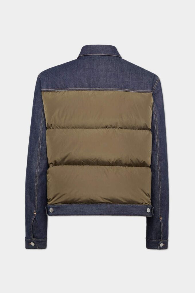 Veste en jean matelassée hybride Veste en jean matelassée hybride