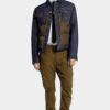 Veste en jean matelassée hybride Veste en jean matelassée hybride