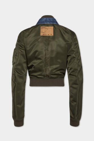 Veste en jeans hybride Dark Aviator