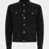 Veste en jeans teint en pièce Veste en jeans teint en pièce
