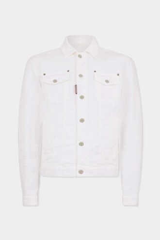 Veste en jeans teint en pièce Veste en jeans teint en pièce