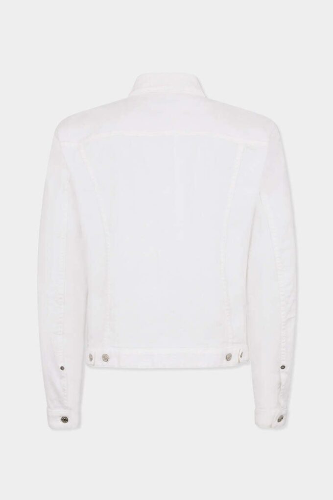 Veste en jeans teint en pièce
