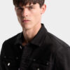 Veste en jeans teint en pièce Veste en jeans teint en pièce